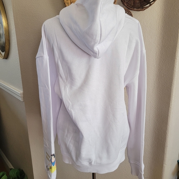 White Snow White Disney Graphic Hoodie SZ L - Picture 2 of 9